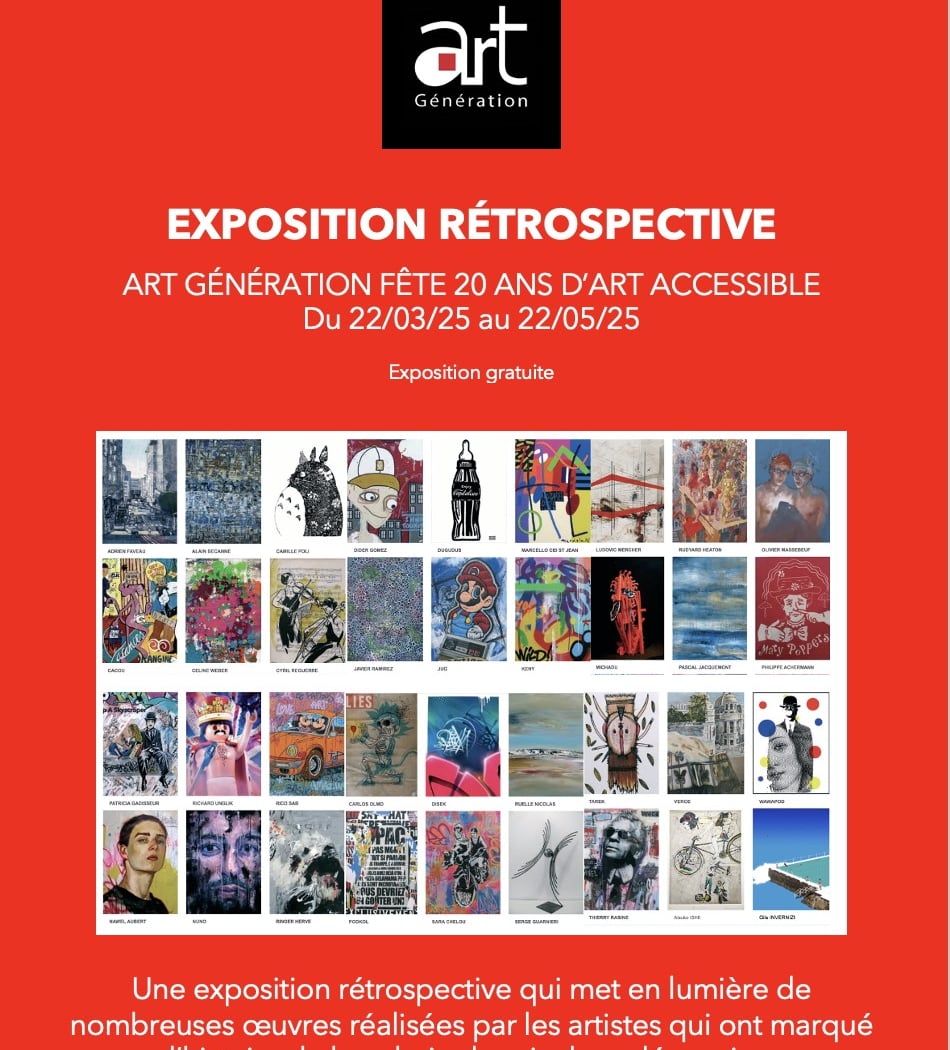 Art Génération fête ses 20 ans. 2